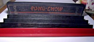 Vintage Pung Chow (mah Jong) Wood Playing Racks