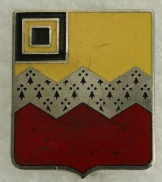 Vintage Us Military Dui Pin 80th U.  S.  Army Field Artillery Regiment Ns Meyer Inc