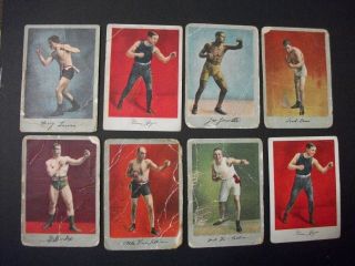 Cigarette Tobacco Cards Khedival Oxfords Turkish Prize Fight Series 1910