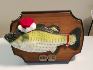 Christmas Vtg 1999 Gemmy Big Mouth Billy Bass Fish & Repair