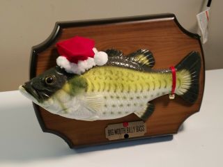 Christmas Vtg 1999 Gemmy Big Mouth Billy Bass Fish & REPAIR 3