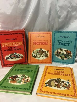 Vintage Complete 4 Volume Set of The Walt Disney Parade Books 1970 Box Set 3