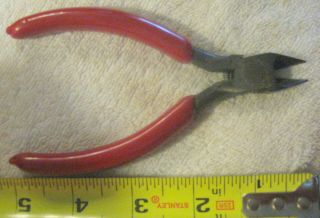 M.  Klein & Sons 09 - 5c Pliers,  Side Cutter 5 " Spring Loaded,  Vintage Tool Cuts