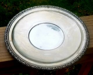 International Sterling Silver Tray Plate Prelude H229 Solid.  925 10.  6oz