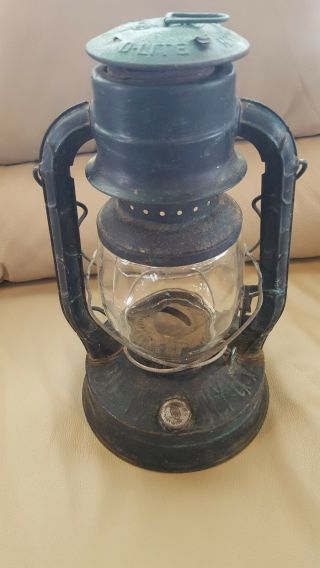 Lantern Dietz Antique Vintage D - Lite No.  2 Kerosene Oil Lamp Ny Usa