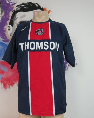 Vintage Paris Saint Germain 2005 2006 Home Shirt Psg Nike Soccer Jersey Size M