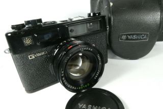 Old Vintage Yashica Electro 35 Gt 35mm Film Camera.  Please Read