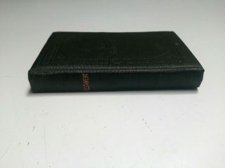 Antique 1913 Pocket Sized Holy Bible American Bible Society Testament 2