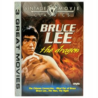 The Dragon,  Bruce Lee,  Vintage Movie Classics 3 Great Movies Dvd