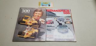 1980 Carl Hungness Indianapolis 500 Yearbook,  Official Program,  Ticket Stub