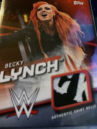 Becky Lynch 2016 Topps Wwe Women 