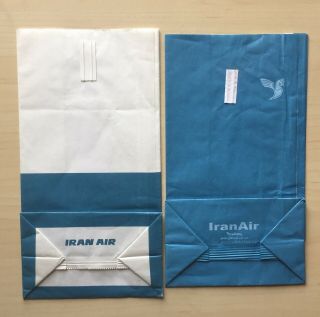 2 X Iran Air Air Sickness Bags