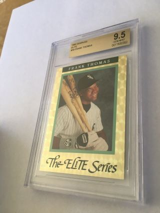 1992 Donruss Elite Baseball Frank Thomas 18 Bgs 9.  5 White Sox Hof 5025/10,  000