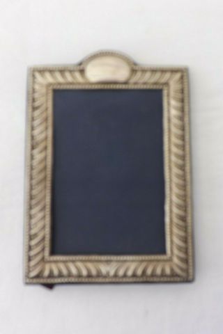 Solid Silver Hallmarked Photo Photograph Frame Silver 20cms By 14cms