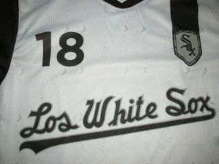 Chicago White Sox Soccer Jersey Sz M Mlb Baseball Coca Cola Los Futbol 5/5/18 Il