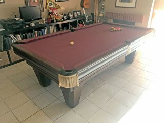 Brunswick Heritage Antique Pool Table - 8 foot 3