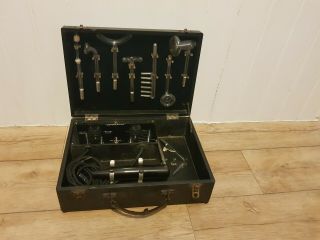 Vintage Antique Violet Ray High Frequency Electrodes Machine