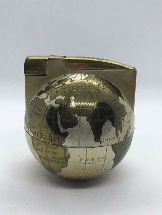 Vintage Globe Table Lighter Germany Rare