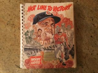 OHIO STATE HOT LINE TO VICTORY SIGNED BY WOODY HAYES TO EDMUND REDMAN CIRCA 1969 2