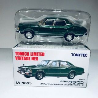 [tomica Limited Vintage Neo Lv - N83b S=1/64]toyota Crown 4 - Door Pillar Hard Top 2