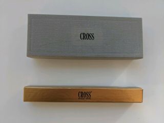 Vintage Cross Gray Pen 2105 - 1 Ink Refill - Us Airways - 24k Gold Filled Pencil