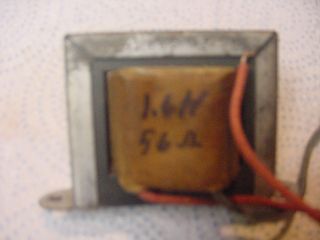 1 Vintage Power Supply 1.  6 H Filter Choke 56 Ohm 143 105 7576720 Guess 250 Ma