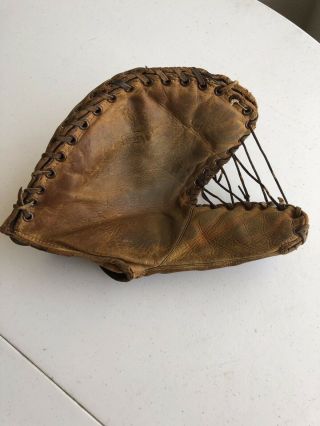 Vintage Nokona Baseball Glove Mitt Left Handed Cowhide