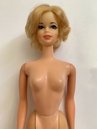 3 Day Vintage Barbie Doll Stacey Blonde Flip Mod Tnt Twist N Turn 1165