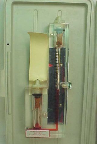 Vintage Dwyer Manometer Gauge In Case D - 2