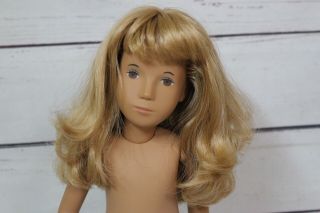 16 " Vintage Sasha Doll Honey Blonde,  England.  Nude And Ready To Dress.