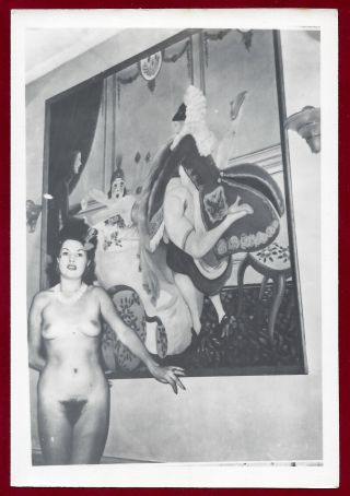 1940s Vintage Nude Photo Ww2 Hawaii Brothel Buddha Room Prostitutes Girl