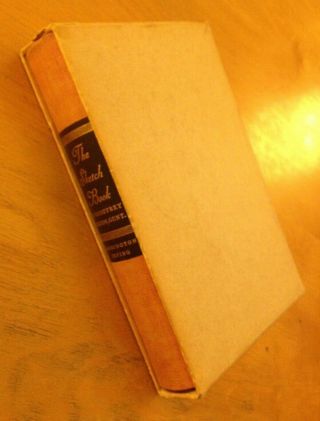 The Sketch Book Of Geoffrey Crayon Gent By Washington Irving 1939 Heritage Hc/dj