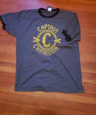 Wwe 2005 Captain Charisma Christian Shirt Size Xl