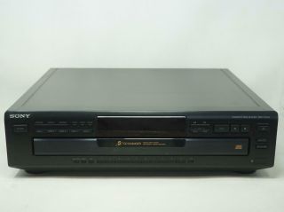 Vintage Sony Cdp - C350z 5 Disk Cd Changer Player Great