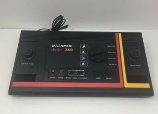 Vintage Magnavox Odyssey 3000 Video Game System Console Pong No Power Cord