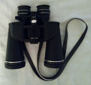 Vintage Sears Binoculars 10x - 25x50mm Discoverer Zoom Model No.  473.  2584100