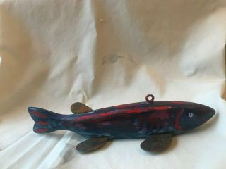 Jay McEvers Minnesota Folk Art Fish Decoy 2