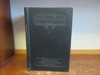 Old Painting / Wood Finishing Book Interior Design Paint Mixing Brush Ladder,