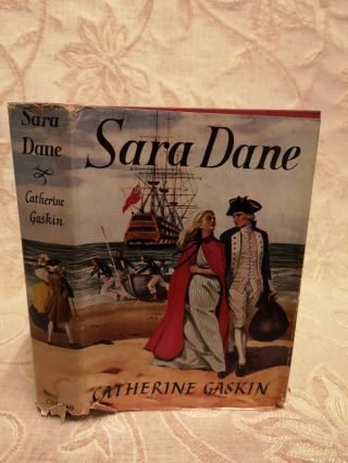 Vintage Book Of Sara Dane,  By Catherine Gaskin - 1955
