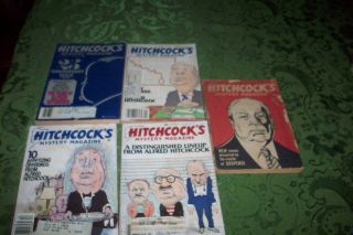 5 Vintage Alfred Hitchcock 