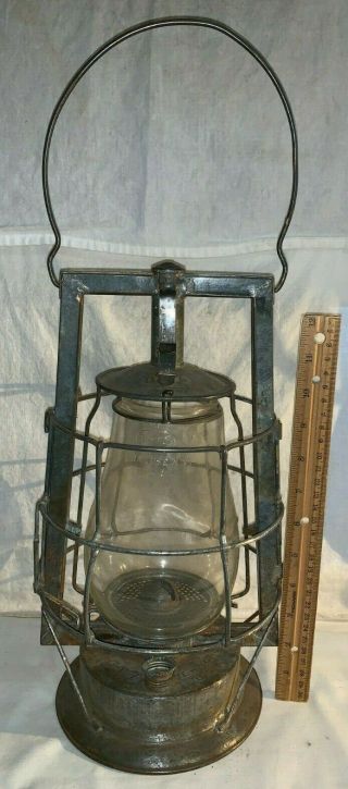 Antique Dietz Mill Lantern Vintage Tin Kerosene Early Lighting Lamp Vintage Old