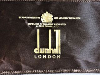 GROUP OF 5 VINTAGE DUNHILL LONDON PIPE BAGS SOCKS 3