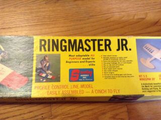 Vintage Sterling Models Control Line Ringmaster Jr.  Kit S - 5.  partial kit 2