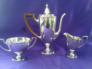 Tiffany And Co Sterling Silver Tea Set,  Windham Style