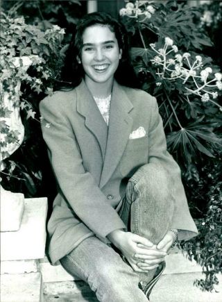 Vintage Photograph Of Jennifer Connelly