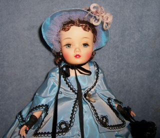 HTF Vintage 1961 Madame Alexander CISSY Doll PORTRAIT SCARLETT O ' HARA Label Box 3