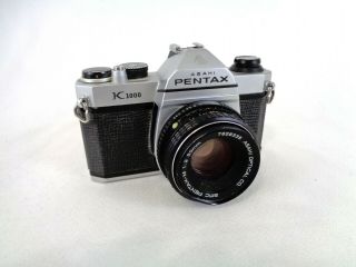 Asahi Pentax K1000 35mm Slr Vintage Film Camera