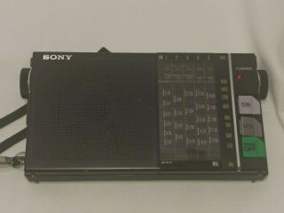 Vintage Sony Icr - 4800 Mw Sw 6 Band Receiver Radio Made In Japan