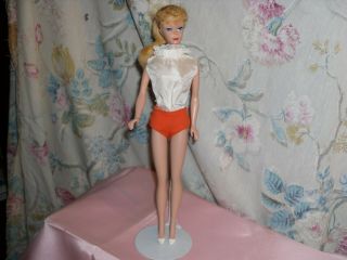 1960s Mattel Barbie Blonde Ponytail
