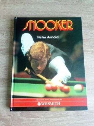 Snooker By Peter Arnold Vintage Large Hardback Book